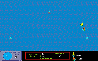 Régates atari screenshot